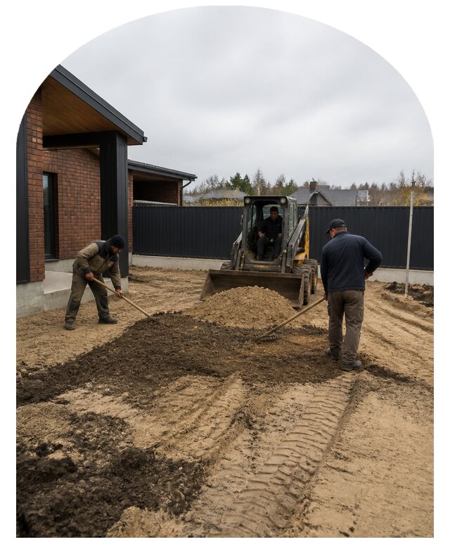 Подсыпка участка щебнем и грунтом под ключ в Кимрах